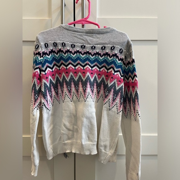 Gymboree M (7/8) zip up fair isle sweater - Picture 6 of 6